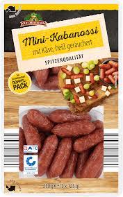 Mini-Kabanossi Kase gerauchert 250 - se sýrem