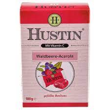 HUSTIN® Plněné bonbóny 100 g Waldbeere - Acerola
