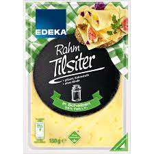 EDEKA Tilsiter Smetanový sýr v plátcích 55% tuku 175 g
