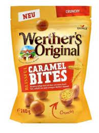 Werther's Original Caramel Bites Crunchy 140g