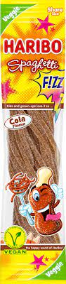 HARIBO SPAGHETTI FIZZ COLA - kyselé provázky 200 g