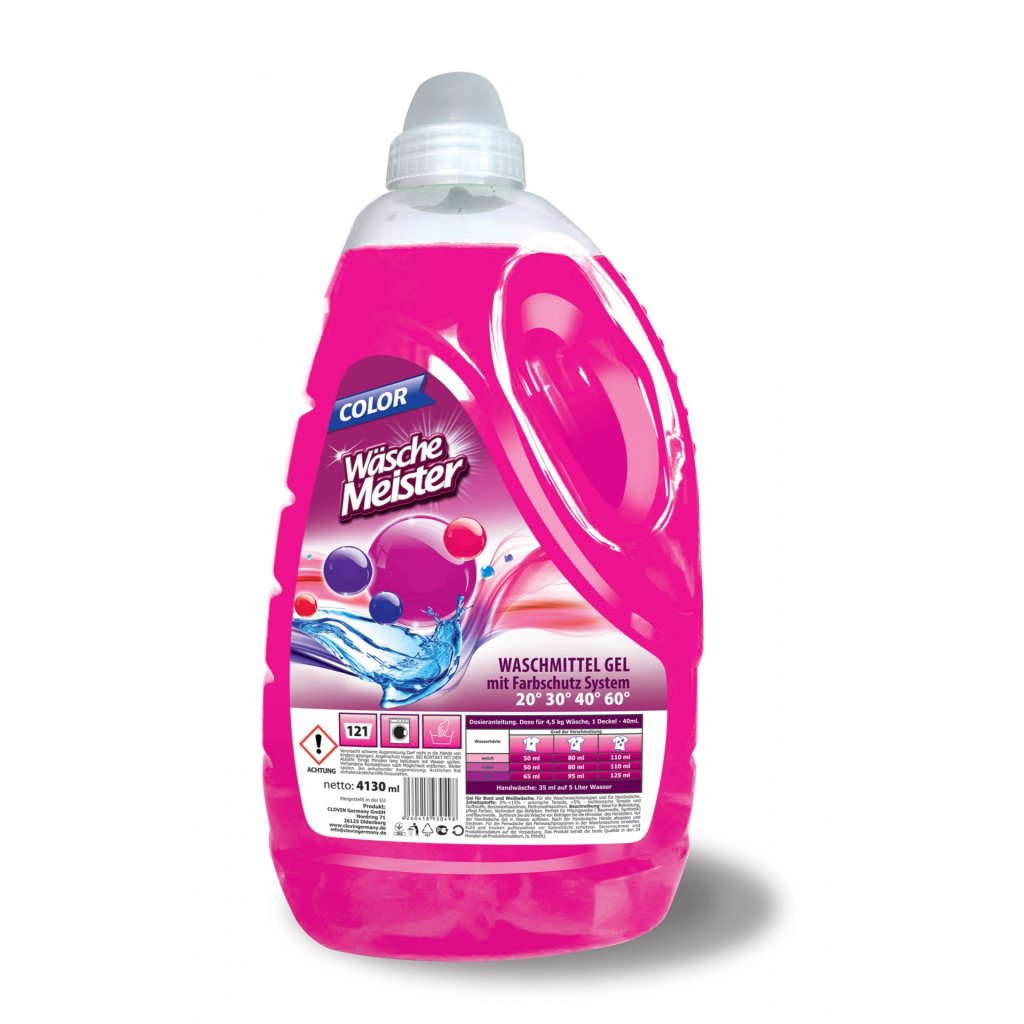 Waschemeister Color 4130 ml prací gel 51 dávek
