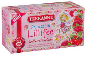TEEKANNE - Dětský ovocný čaj Princezna Lillifee JAHODA a MALINA 55g (20ks sáčků)