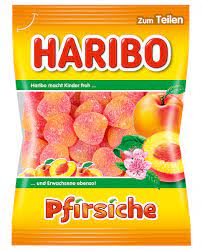 Haribo Pfirsiche 175g - s broskvovou příchutí