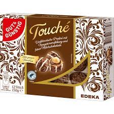 GUT&GÜNSTIG Touché - Pralinkové kuličky z mléčné čokolády s celými lískovými oříšky 150 g