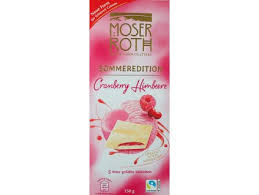 Moser Roth Sommer Edition Cranberry Himbeere čokoláda - 150 g