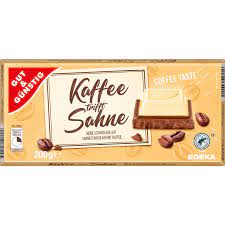 G&G Mléčná kávová čokoláda Kaffee Sahne 200g