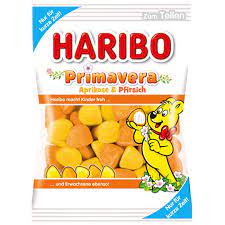 HARIBO PRIMAVERA MERUŇKA BROSKEV 175 g