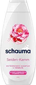 Schauma Seiden-Kamm šampón 400 ml - s růžovým olejem
