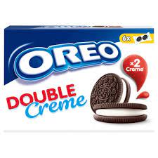 Oreo Double Creme kakaové sušenky s dvojitou vanilkovou náplní 170g