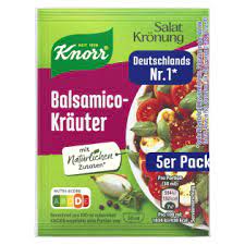 Knorr salátová zálivka - bylinky s balsamikem 5x10g, 50g