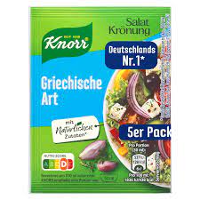 Knorr salátová zálivka - Griechische Art - řecké bylinky 5x10g, 50g