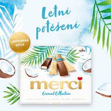 merci Coconut Collection 250 g limitované edice!