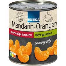 Edeka Mandarinky v lehce sladkém nálevu 800g