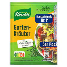 Knorr salátová zálivka zahradní bylinky 5x90g 5 balení 450 ml