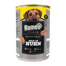 ROMEO Prémiové krmivo Psí konzerva kuřecí 400 g