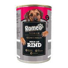 ROMEO Prémiové krmivo Psí konzerva hovězí 400 g