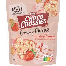 Nestlé Choco Crossies Crunchy Moments Strawberry Cheesecake 140 g