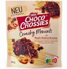 Nestlé Choco Crossies Crunchy Moments Maple Walnut Brownie 140g