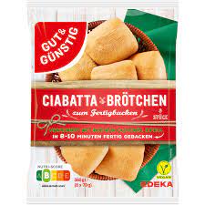 Ciabatta houstičky s extra panenským olivovým olejem 8 kusů 560g