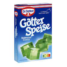 Dr.Oetker želé -  mařinka (lesní bylinka) 25,2g zelené