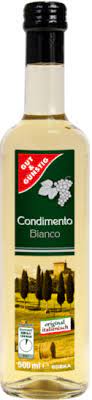 G&G Condimento Bianco italská octová specialita 500 ml - světlý vinný ocet