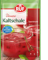 RUF Kaltschale sauerch kirsche 84 g - dezertní višňový prášek na 500 ml vody