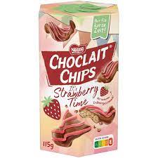 Nestlé Choclait Chips Jahodové 115 g