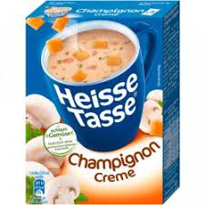 Heisse Tasse Champignon Creme polévka do hrnečku 3x14 g - krémová žampiónová