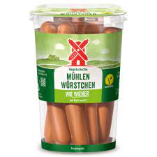 Vegetarische Mühlen Würstchen 165g - Vegetariánské mlýnské párky