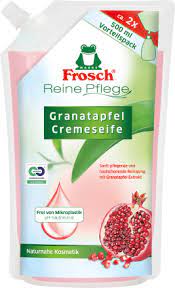 Frosch Krémové mýdlo granátové jablko náhradní balení, 500 ml