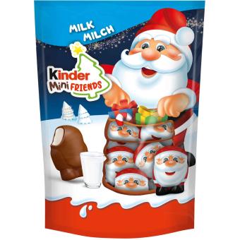 Kinder Mini Friends 122g - Figurky z mléčné čokolády s mléčnou krémovou náplní