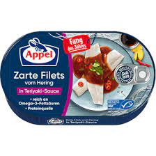 Appel Heringsfilets in Teriyaki-Sauce, 190g