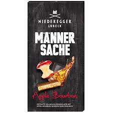 Niederegger Manner Sache marcipánová mléčná čokoláda - Jablečný Bourbon 110g