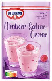 Dr. Oetker Malinový krémový krém 62 g