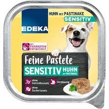 EDEKA Feine Pate Sensitiv kuře s pastyňákem paštika pro dospělé psy 150 g