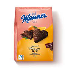 MANNER POMERANČOVÁ SRDCE 300G