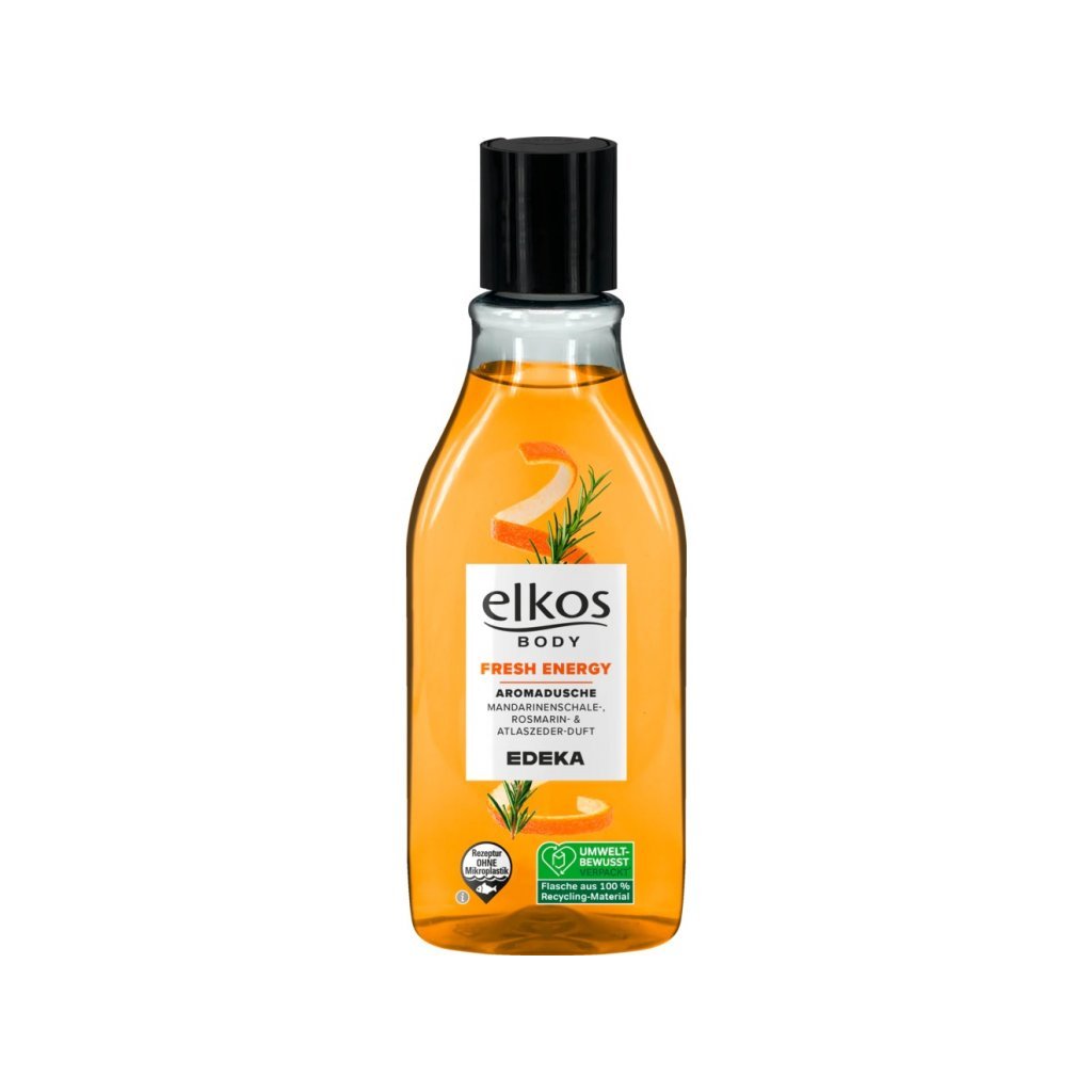 ELKOS sprchový gel Fresh Energy Mandarinka - rozmarín - cedr 250ml