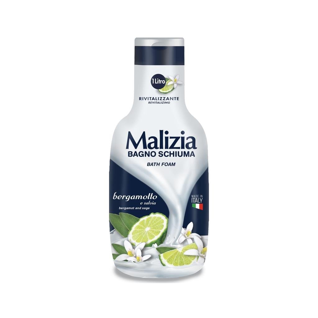 Malizia pěna do koupele s vůní bergamotu a šalvěje 1000 ml