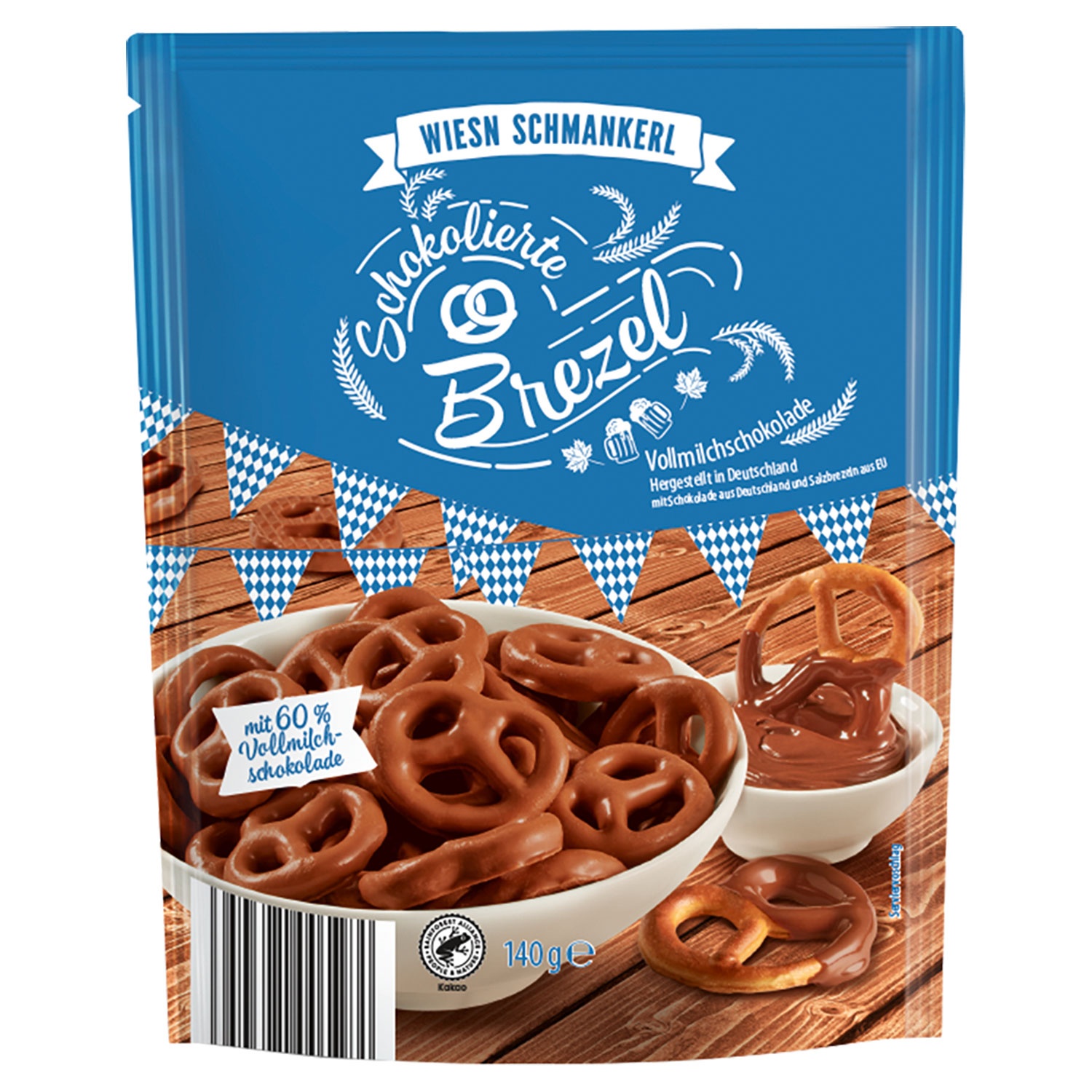Choceur Preclíky v mléčné čokoládě 140 g