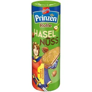 Prinzen Roll lískový ořech 352g - Dvojité sušenky s lískooříškovou krémovou náplní
