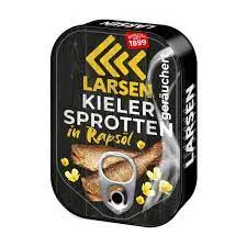 Larsen Kiel šproty uzené v řepkovém oleji 110g