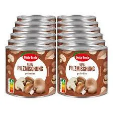 Beste Ernte Jemná houbová směs 165g v plechu