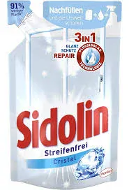 Sidolin Čistič skla Krystal 250 ml - náhradní koncentrát