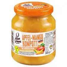 Sweet Valley Kompot z jablek a manga s kokosovými lupínky 360 g