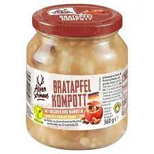 Sweet Valley Pečený jablečný kompot s rozinkami a mandlemi 360g