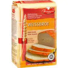 KÜCHENMEISTER WEISSBROT 1 kg - Chlebová směs pro přípravu čerstvého bílého pečiva.