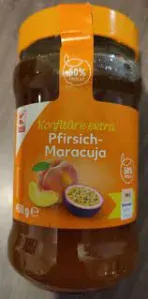 K-Classic marmeláda - broskev-maracuja, 450g