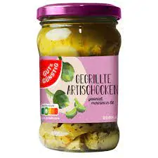 GUT&GÜNSTIG Grilované artyčoky 280 g - sklo
