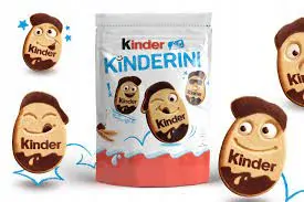 Kinder Kinderini - křehké mléčné a kakaové sušenky 250g